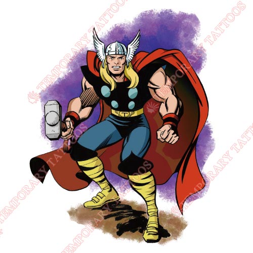 Thor Customize Temporary Tattoos Stickers NO.329